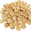 100 20mm Wooden Buttons Handcrafted By Love Used For Sewing And Production Carousel 1