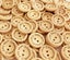 100 20mm Wooden Buttons Handcrafted By Love Used For Sewing And Production Carousel 3