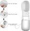 White Portable Dog Water Bottle 550ml Food Grade Antibacterial Travel Water B Carousel 2