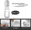 White Portable Dog Water Bottle 550ml Food Grade Antibacterial Travel Water B Carousel 3
