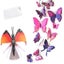 Purple 24 Pieces 3d Butterfly Wall Stickers Butterfly Decoration For Party B Carousel 5