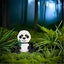 Larcele Panda Micro Building Blocks Animal Mini Construction Toy Bricks 3689 Carousel 3