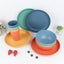 The Green Model-silicone Plate Set Tableware Set Baby Meal Box With Spoon Fo Carousel 3