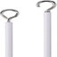 Net Curtain Wire 15 M Length With 25 Eyes 25 Hooks White Hanging Cord Kit Mult Carousel 3