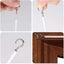 Net Curtain Wire 15 M Length With 25 Eyes 25 Hooks White Hanging Cord Kit Mult Carousel 4