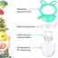 Baby Feeding Fruit Pacifier Silicone Baby Nibbler 3 Months Baby Fruit Pacifi Carousel 3