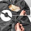 Black 2 Pack Dirty Laundry Bags 50*40cm Foldable Travel Dirty Laundry Bags Carousel 2