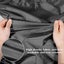 Black 2 Pack Dirty Laundry Bags 50*40cm Foldable Travel Dirty Laundry Bags Carousel 3