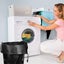 Black 2 Pack Dirty Laundry Bags 50*40cm Foldable Travel Dirty Laundry Bags Carousel 4