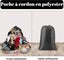 Black 2 Pack Dirty Laundry Bags 50*40cm Foldable Travel Dirty Laundry Bags Carousel 5