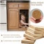 10 Pieces Rattan Kitchen Cupboard Knobs Kitchen Cabinet Handle Cabinet Drawer Carousel 4