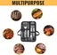 9piece Barbecue Accessories Grill Kit Barbecue Utensils Bbq Grill Tools Set Me Carousel 3