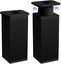 Black Adjustable Furniture Legs 4 Pcs Cabinet Legs 50mm Adjustable Height 0-2 Carousel 3