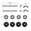 Toilet Bolt Tank To Bowl Bolt Kit 2 Piece Screw Cassette Kit Universal Stain Carousel 2