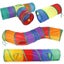 1 Foldable Rabbit Tunnel 1 Way Rabbit Hideout Small Toy Animal Activity Tunnel Carousel 4