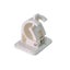 Clear Set Of 4 Self Adhesive Hooks For Curtain Rods Non-perforated For T Carousel 4