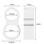 Door Handle Protector Set Of 12 Transparent Double Door Handle Protectors An Carousel 3