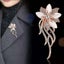 Brooch With Cat's Eye For Women Created By Brooch Chic Wedding Bouquet Carousel 2