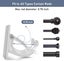 12 Pack Self Adhesive Curtain Rod Bracket Hooks No Drilling Wall Ring Clips F Carousel 2