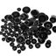 160pcs Bottons Four Eyes Resin Shirt Button Wide Edge Wide Edge Sewing Buttons Carousel 5