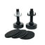 4 Pieces Jack Feet Adjustable Furniture Feet Leveling Feet Adjustable Foot Ad Carousel 4