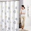 Polyester Shower Curtain 200 X 200cm Waterproof Mildew Proof Machine Wash Carousel 4