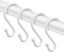 12 Pieces Rust Resistant Metal Shower Curtain Hooks S Shape Hooks Hangers For Carousel 1