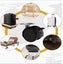 Double Wheeled Furniture Casters pack Of 6 38mm 360 Rotating Nylon Casters Carousel 4