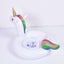 Baby Swim Ring Unicorn Inflatable Baby Swim Ring For Kids 6-48 Months w Carousel 3