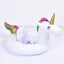 Baby Swim Ring Unicorn Inflatable Baby Swim Ring For Kids 6-48 Months w Carousel 4