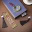 4 Pieces 5d Diamond Painting Bookmarks Beautiful Leather Tassel Bookmarks Diy Carousel 2