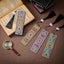 4 Pieces 5d Diamond Painting Bookmarks Beautiful Leather Tassel Bookmarks Diy Carousel 3