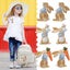 6-piece Set Of Stitching Patches Rabbit Applique Patches Embroidered Patches Carousel 4