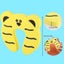 Set Of 4 Anti-pinch Door Stopper Baby Safety Foam Door Stopper Animals Baby G Carousel 3