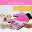 Pet Dog Cat Grooming Gloves pink Efficient Pet Hair Removal Gloves Massage T Carousel 3