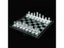 Crystal Chess Set Includes Frosted / Polished Glass Chess Board And 32 Chess Carousel 1