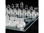 Crystal Chess Set Includes Frosted / Polished Glass Chess Board And 32 Chess Carousel 2