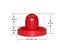 1 Set Air Hockey Pushers Fine Workmanship Table Hockey Game Plastic Pushers For Carousel 4