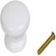 10pcs Drawer Knob Pull Handle White Wooden Cabinet Knobs For Home Office Kitch Carousel 2