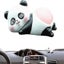panda Dwarf Soft Squeeze Toy Decompression Car Decoration Decompression Dol Carousel 4
