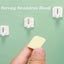 30x Adhesive Curtain Hooks For Curtain Rods Rods Adhesive Window Hooks Win Carousel 3
