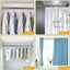 Stainless Steel Extendable Wardrobe Rod 33cm To 51cm Adjustable Telescopic Cur Carousel 5