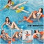 Inflatable Water Hammockfloating Hammock Bed4 In 1 Inflatable Water Chairpo Carousel 4