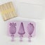 Popsicle Mould Silicone Ice Cream Mould With Lid And 50 Wooden Lolly Popfruit Carousel 1
