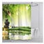 Shower Curtain Waterproof Mildew Proof Polyester Fabric Machine Washable Showe Carousel 3