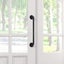 Set Of 2 Tubular Barn Door Handles Black Carousel 2