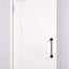 Set Of 2 Tubular Barn Door Handles Black Carousel 4