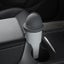 Gray Car Silicone Car Trash Can With Lid For Portable Car Door Fits For Consol Carousel 1