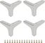 Metal Sofa Legs 4 Pieces Modern Furniture Feet Sofa Furniture Riser Legs Diy F Carousel 1