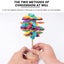 Lollipop Decompression Toy With Base Multi-color Rotating Lollipop Decompress Carousel 3